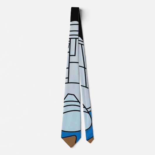 Apollo 1 Mission Patch Logo Krawatte (Vorderseite)