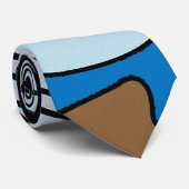 Apollo 1 Mission Patch Logo Krawatte (Gerollt)