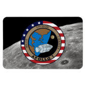 Apollo 1 Mission Patch Logo Magnet (Horizontal)