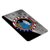 Apollo 1 Mission Patch Logo Magnet (Rechte Seite)
