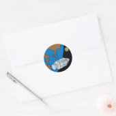 Apollo 1 Mission Patch Logo Runder Aufkleber (Umschlag)