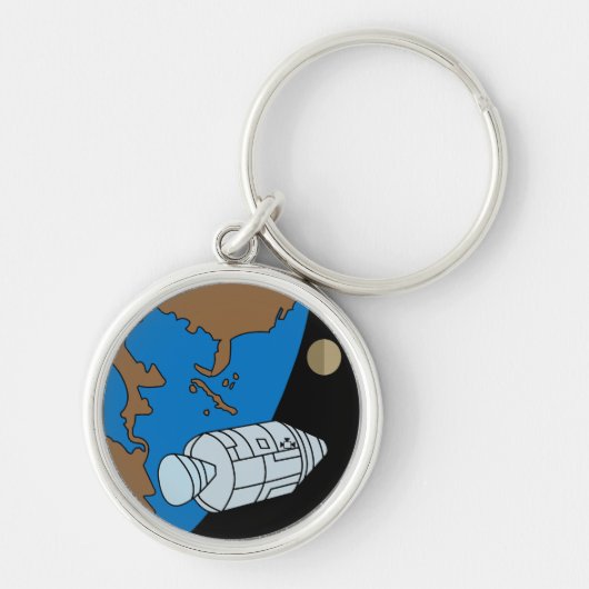 Apollo 1 Mission Patch Logo Schlüsselanhänger (Vorne)