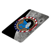 Apollo 1-Missionspatch-Logo Magnet (Linke Seite)