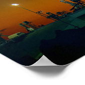 Apollo 4 Saturn V Poster (Ecke)