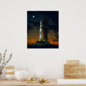 Apollo 4 Saturn V Poster (Küche)