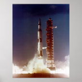 Apollo 4 Start Poster (Vorne)