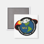 Apollo 7 magnet (Vorderseite/Rückseite)