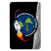 Apollo 7 NASA-Missionsabzeichen Logo Magnet (Vertikal)