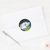Apollo 7 Patch Logo für die Mission der NASA Runder Aufkleber (Umschlag)