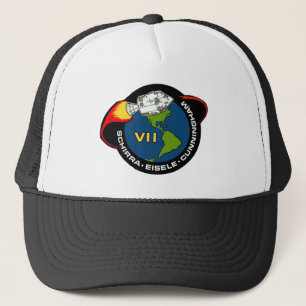 Apollo 7: Schirra, Eisele u. Cunningham Truckerkappe