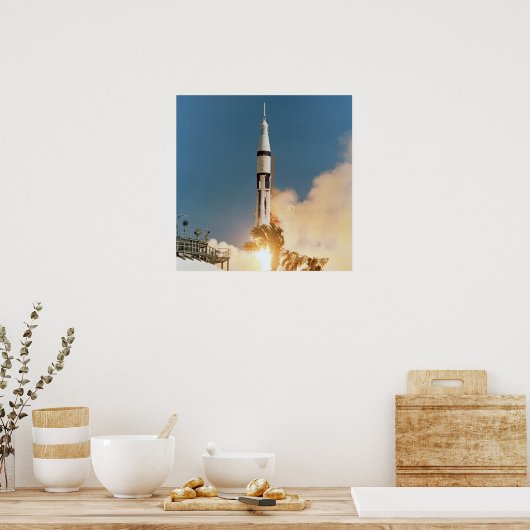 Apollo 7 Start Poster (Küche)