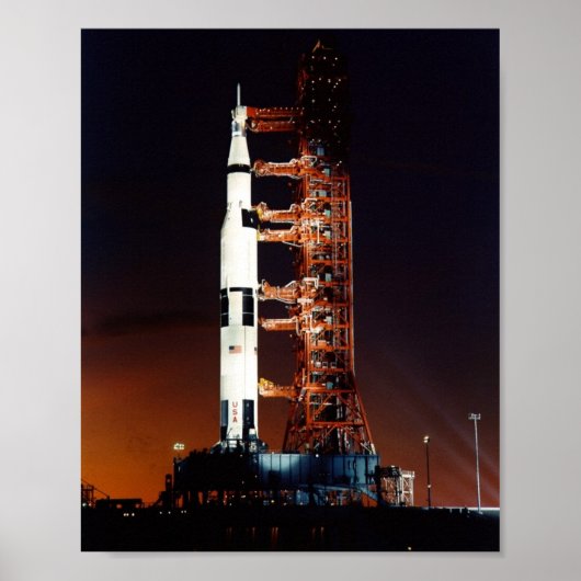 Apollo 8 auf der Startseite Poster (Vorne)