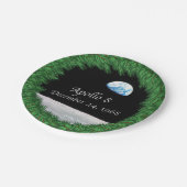 Apollo 8 Christmas Eve Moon Mission Pappteller (Schrägansicht)