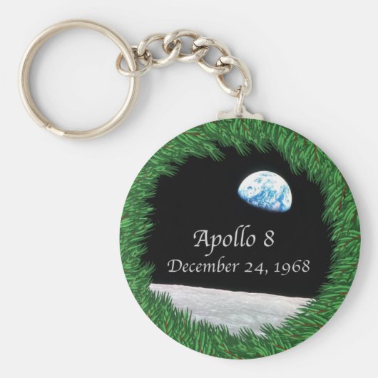 Apollo 8 Christmas Eve Moon Mission Schlüsselanhänger (Vorne)
