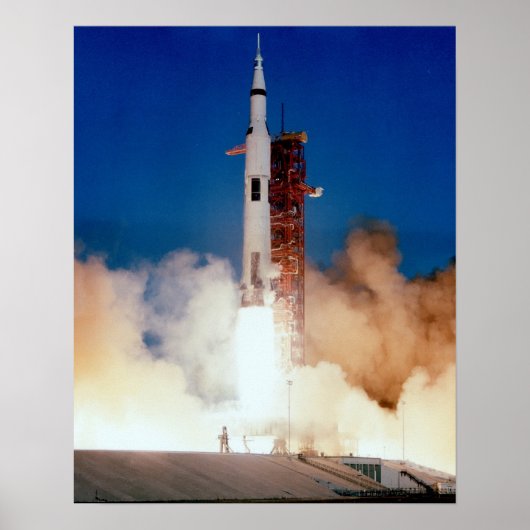 Apollo 8 Start Poster (Vorne)