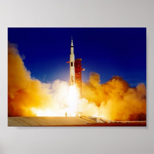 Apollo 8 Start Poster (Vorne)