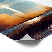 Apollo 8 Start Poster (Ecke)