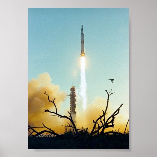 Apollo 8 Start Poster (Vorne)