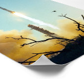 Apollo 8 Start Poster (Ecke)