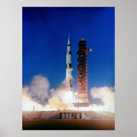 Apollo 8 Start Poster (Vorne)