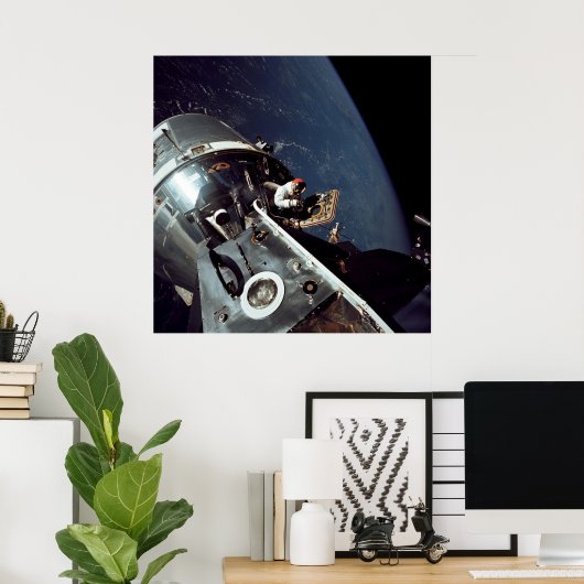 Apollo 9 Command-and-Service-Module Poster (Heimbüro)