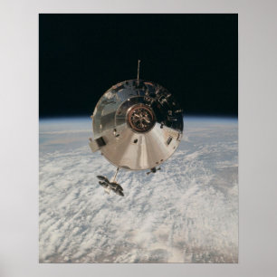 Apollo 9 Command & Service Module Poster