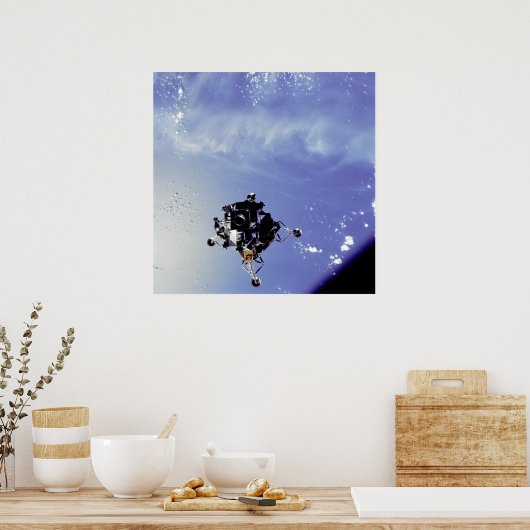 Apollo 9 Lunar Modul Poster (Küche)