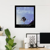 Apollo 9 Lunar Modul "Spider" März 7, 1969 Poster (Heimbüro)