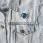 Apollo 9 Mission Patch Button (Beispiel)