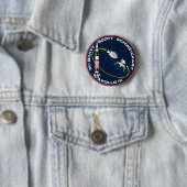 Apollo 9 Patch Logo für die Mission der NASA Button (Beispiel)