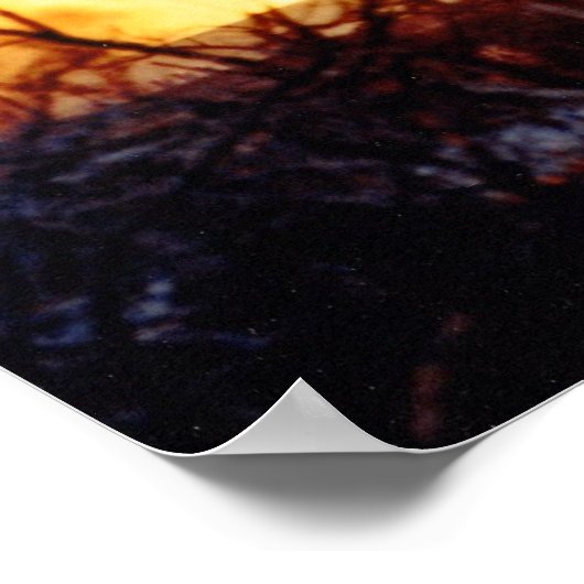 Apollo 9 Start Poster (Ecke)