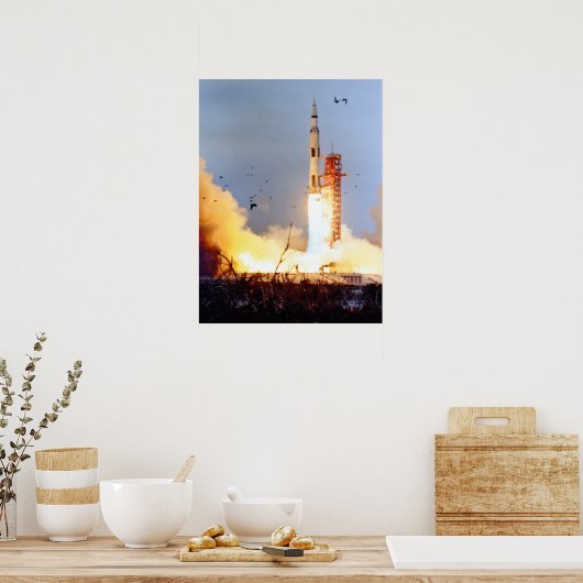 Apollo 9 Start Poster (Küche)