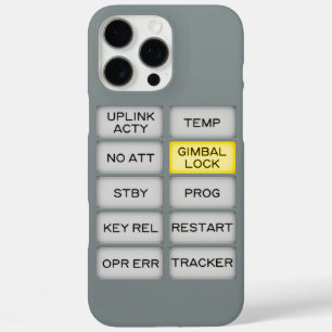 Apollo Alarm DSKY, Gimbal Lock iPhone 16 Pro Max Hülle