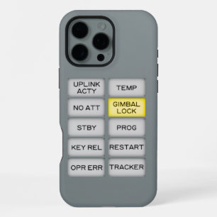 Apollo Alarm DSKY, Gimbal Lock iPhone 16 Pro Max Hülle