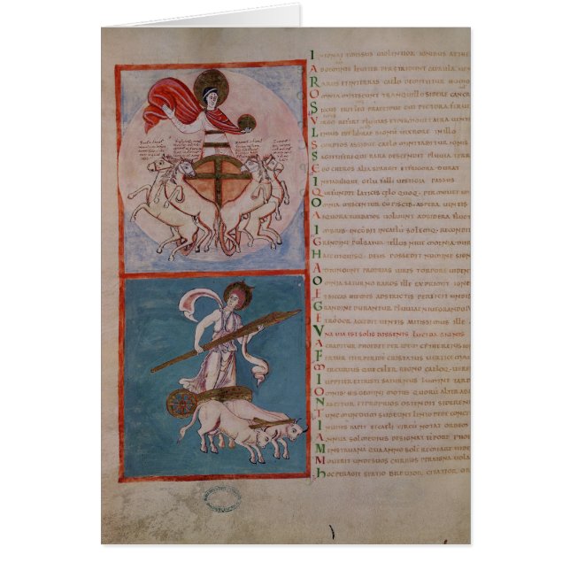 Apollo als der Sun und Diana als der Mond (Vorne)