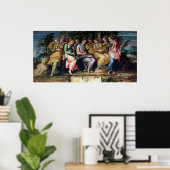 Apollo and the Muses, 1600 Poster (Heimbüro)