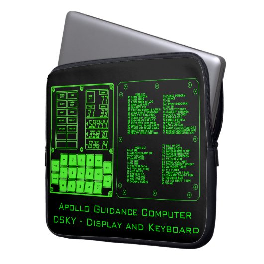 Apollo-Anleitungs-Computer-Laptop-Hülse 15" Laptopschutzhülle (Vorderseite Links)