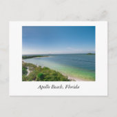 Apollo Beach Florida Postkarte (Vorderseite)