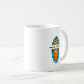 Apollo Beach Retro Tasse (VorderseiteRechts)