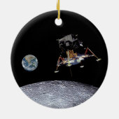 Apollo Deep Space Disc Antenne Keramik Ornament (Hinten)