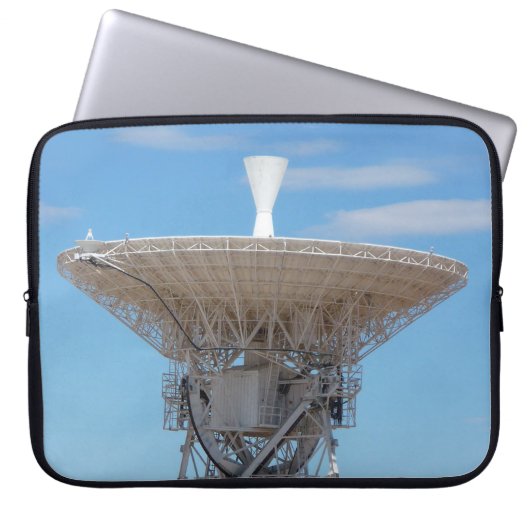 Apollo Deep Space Disc Antenne Laptopschutzhülle (Vorderseite)