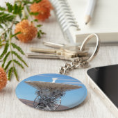 Apollo Deep Space Disc Antenne Schlüsselanhänger (Seite)