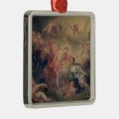 Apollo, der seine Göttlichkeit aufdeckt Silbernes Ornament (Rechts)