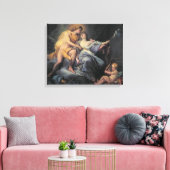 Apollo, die Nymphe Leucothea (Öl auf Canva Leinwanddruck (Insitu (Wohnzimmer))