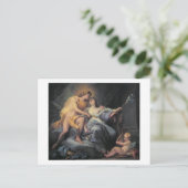 Apollo, die Nymphe Leucothea (Öl auf Canva Postkarte (Stehend Vorderseite)