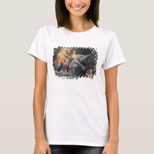 Apollo, die Nymphe Leucothea (Öl auf Canva T-Shirt