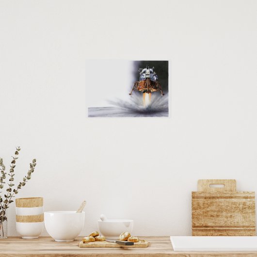 Apollo Eagle Lunar Modul Poster (Küche)