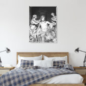 Apollo, gepflegt durch Nymphen im Hain des Leinwanddruck (Insitu (Schlafzimmer))