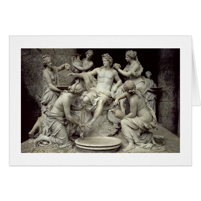 Apollo, gezendet durch die Nymphen, bestimmt für d (Vorderseite (Horizontal))