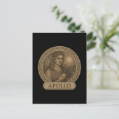 Apollo God of Light Postcard Postkarte (Stehend Vorderseite)